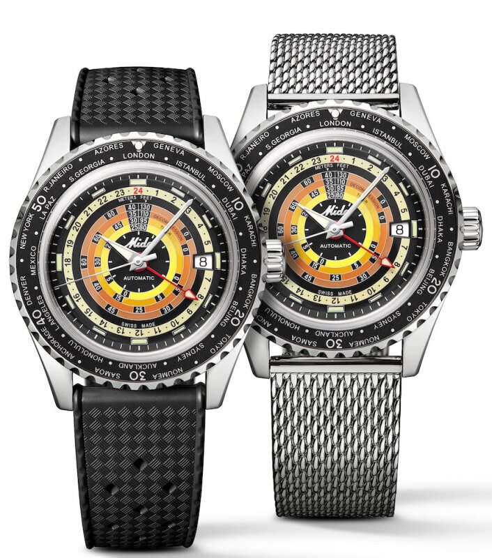 Mido DECOMPRESSION Worldtimer 40,5mm M026.829.17.051.00