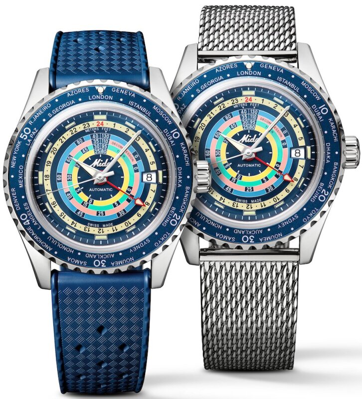 Mido DECOMPRESSION Worldtimer 40,5mm M026.829.17.041.00