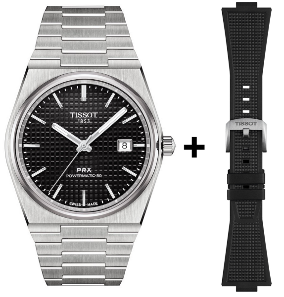 Tissot T-Classic PRX Powermatic 80 Set inkl. Wechselband...