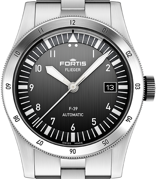 Fortis Flieger F-39 Black Automatik F4220015