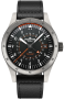 Fortis F-43 Triple- GMT Titanium Black Aviator F4260001
