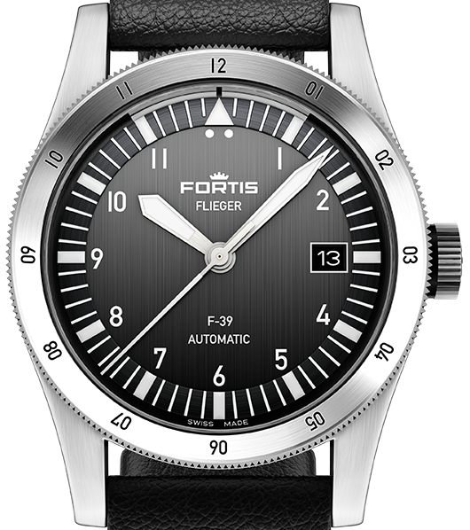 Fortis Flieger F-39 Black Aviator Automatik F4220016
