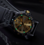 Luminox Leatherback Sea Turtle Giant Schwarz/Goldfarben XS.0325.GP