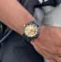 Luminox Leatherback Sea Turtle Giant Schwarz/Goldfarben XS.0325.GP