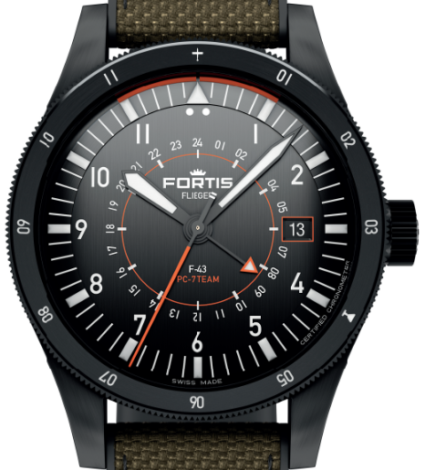 Fortis Flieger F-43 Triple GMT PC-7 Limited Edition F4260004