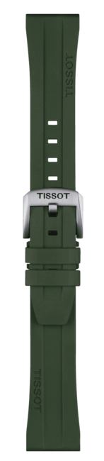 Tissot Kautschukband grün 20mm T852049054