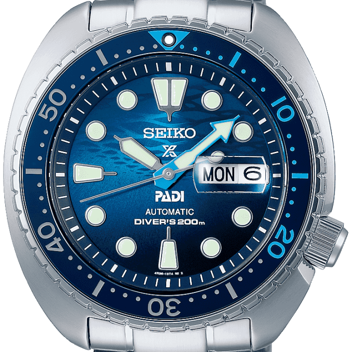 Seiko Prospex Divers PADI The Great Blue 45mm SRPK01K1