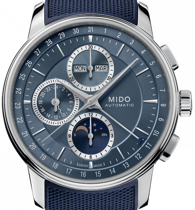 Mido Baroncelli Chronograph Mondphase 42mm M027.625.17.041.00