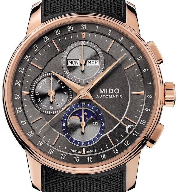 Mido Baroncelli Chronograph Mondphase 42mm M027.625.37.061.00