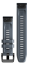 Garmin Quickfit Silikonband Granitblau 22mm 010-13111-05