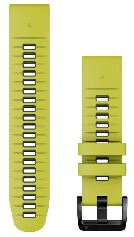 Garmin Quickfit Silikonband 22mm Limone/Graphit 010-13280-03