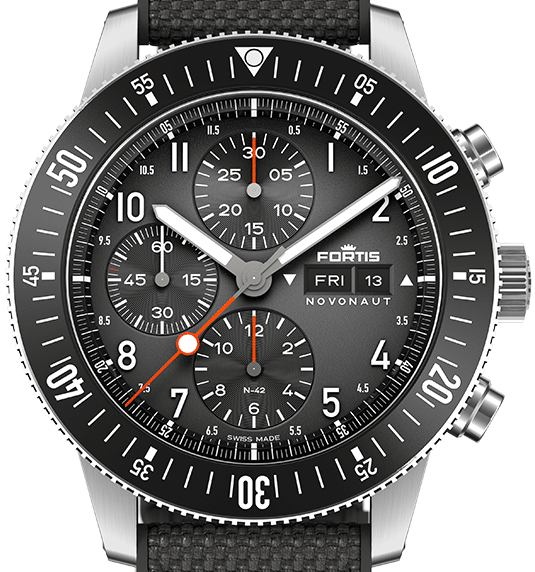 Fortis Novonaut N-42 Legacy Edition Hybrid Strap F2040009