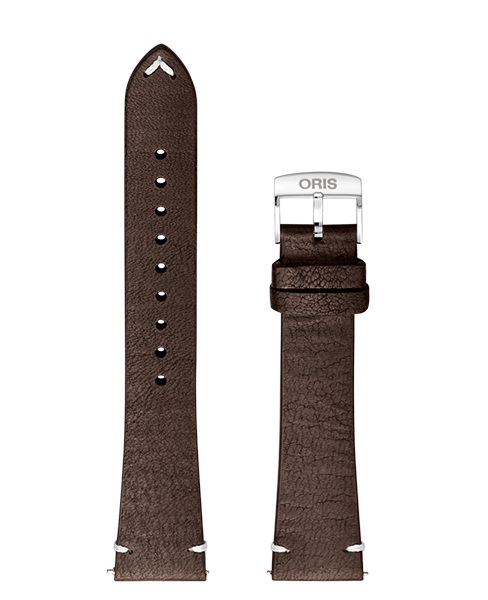 Oris Big Crown Lederband braun 19mm 07 5 19 12