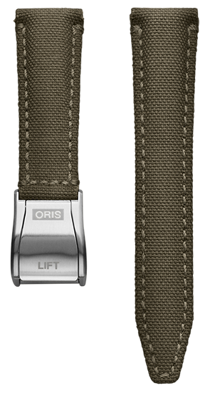 Oris Big Crown Textilband inkl. Schliesse 20mm 07 3 20 03LC