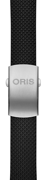 Oris Kautschukband schwarz inkl. Schliesse 20mm 07 4 20 10EB