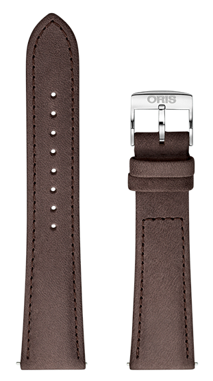 Oris Big Crown Lederband braun inkl. Schliesse 20mm 07 5...