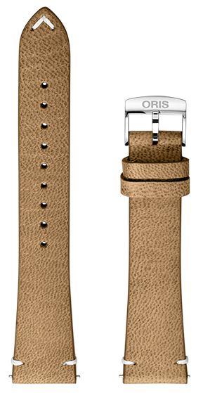 Oris Lederband braun inkl. Schliesse 19mm 07 5 19 13