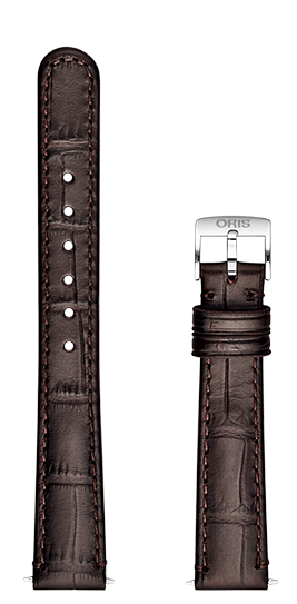 Oris Lederband braun inkl. Schliesse 14mm 07 5 14 52