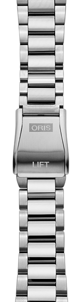 Oris Big Crown Edelstahlband poliert 22mm 07 8 22 08P