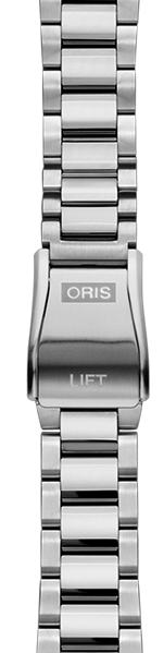 Oris Big Crown Edelstahlband poliert 20mm 07 8 20 08P