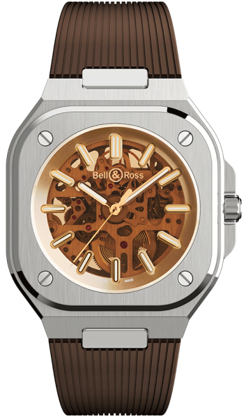Bell & Ross BR 05 Skeleton Golden 40mm Limited...