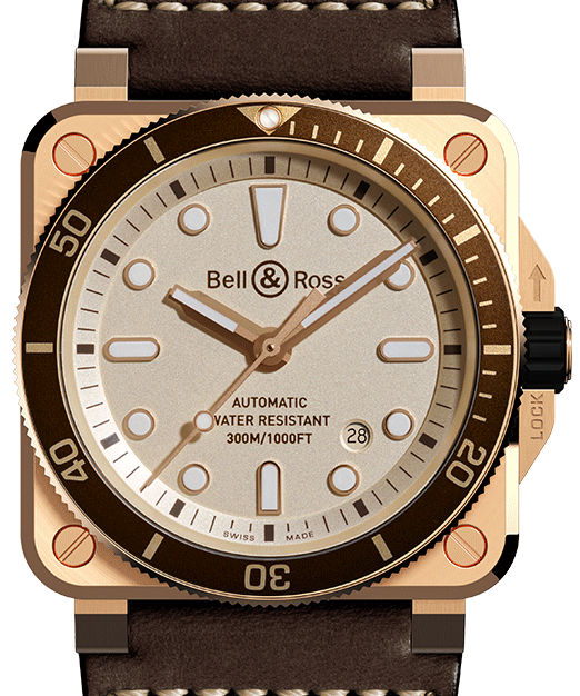 Bell & Ross BR 03-92 Diver White Bronze 42mm Limited Edition BR0392-D-WH-BR/SCA
