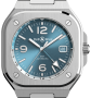 Bell & Ross BR 05 GMT Sky Blue 41mm BR05G-PB-ST/SST