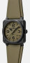Bell & Ross New BR 03 Military Ceramic 41mm BR03A-MIL-CE/SRB