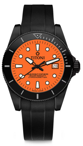 Titoni Seascoper Chronometer 42mm Limited Edition 83300...