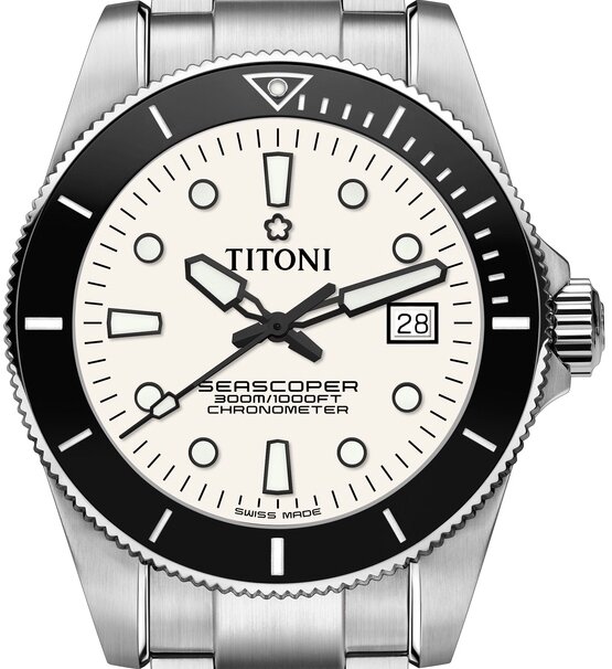 Titoni Seascoper Chronometer 42mm 83300 S-BK-713