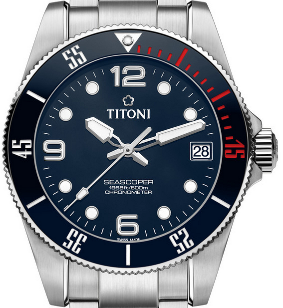 Titoni Seascoper Chronometer 42mm 83600 S-BE-255