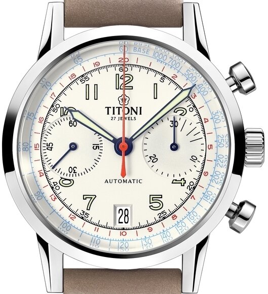 Titoni Heritage Automatik Chronograph 41mm 94019 S-ST-682