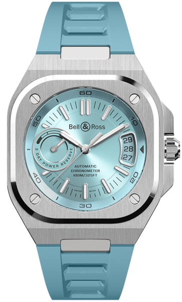 Bell & Ross BR-X5 Ice Blue Steel 41mm BRX5R-IB-ST/SRB
