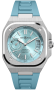 Bell & Ross BR-X5 Ice Blue Steel 41mm BRX5R-IB-ST/SRB