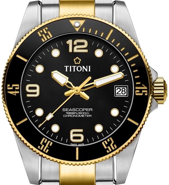 Titoni Seascoper Chronometer 42mm 83600 SY-BK-256