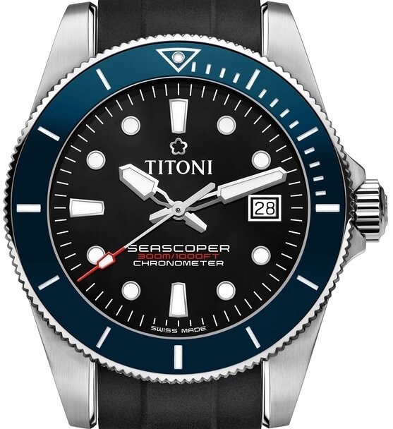 Titoni Seascoper Chronometer 42mm 83300 S-BE-R-706
