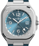 Bell & Ross GMT Sky Blue Automatik BR05G-PB-ST/SRB