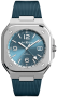 Bell & Ross GMT Sky Blue Automatik BR05G-PB-ST/SRB