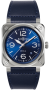 Bell & Ross NEW BR 03 Blue Steel 41mm BR03A-BLU-ST/SCA