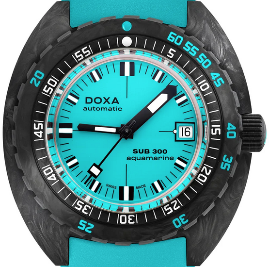 Doxa Sub 300 Carbon Aquamarine 822.70.241.25