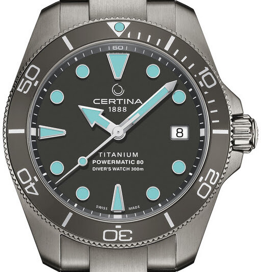 Certina DS Action Diver Titan 38mm C032.807.44.081.00 Ausstellungsstück