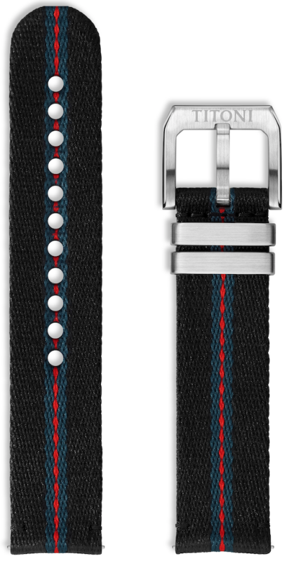 Titoni Seascoper Textilband 20mm inkl Schliesse 82.83600.04-A