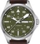 Khaki Aviation Pilot Day Date Auto 42mm H64635560