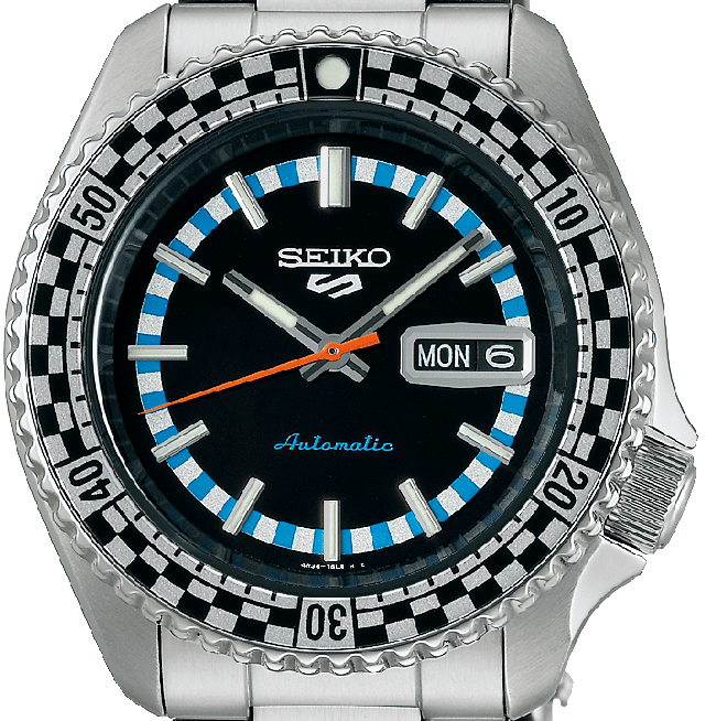 Seiko 5 Sports Automatik Checker Flag Special Edition SRPK67K1