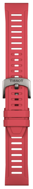Tissot Silikonband rot 21mm T852049243