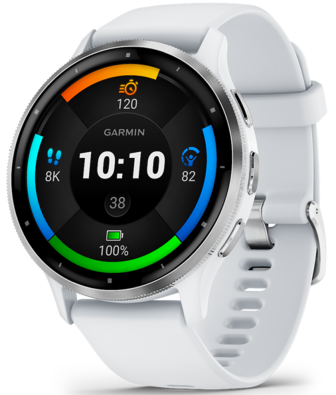Garmin VENU® 3 Steinweiss/Silber 45mm 010-02784-00