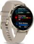 Garmin VENU® 3S French Gray/Softgold 41mm 010-02785-02