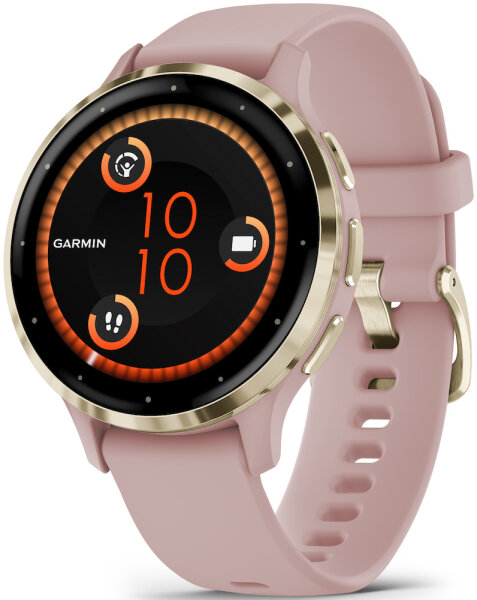 Garmin VENU® 3S Dust Rose/Softgold 41mm 010-02785-03