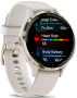 Garmin VENU® 3S Elfenbein/Softgold 41mm 010-02785-04
