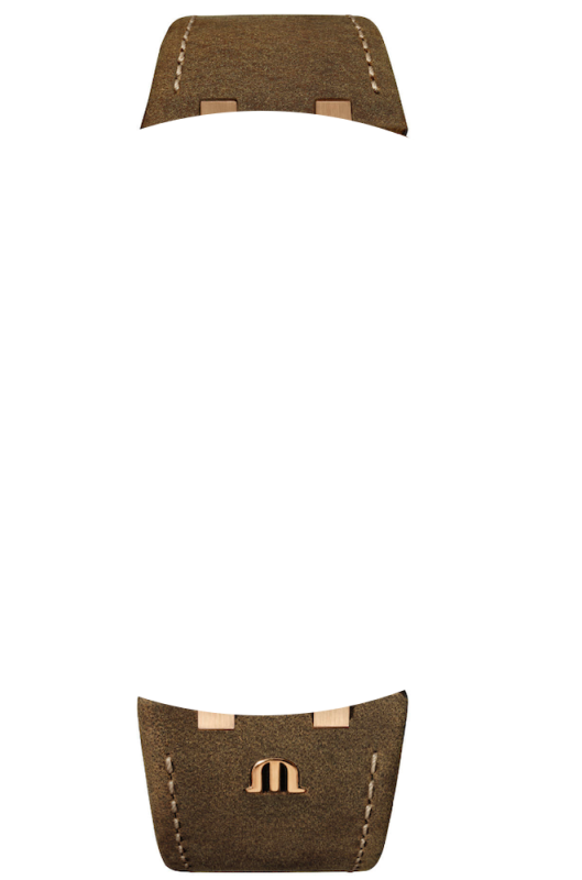 Maurice Lacroix Aikon Lederband braun 23/18mm ML740-005044